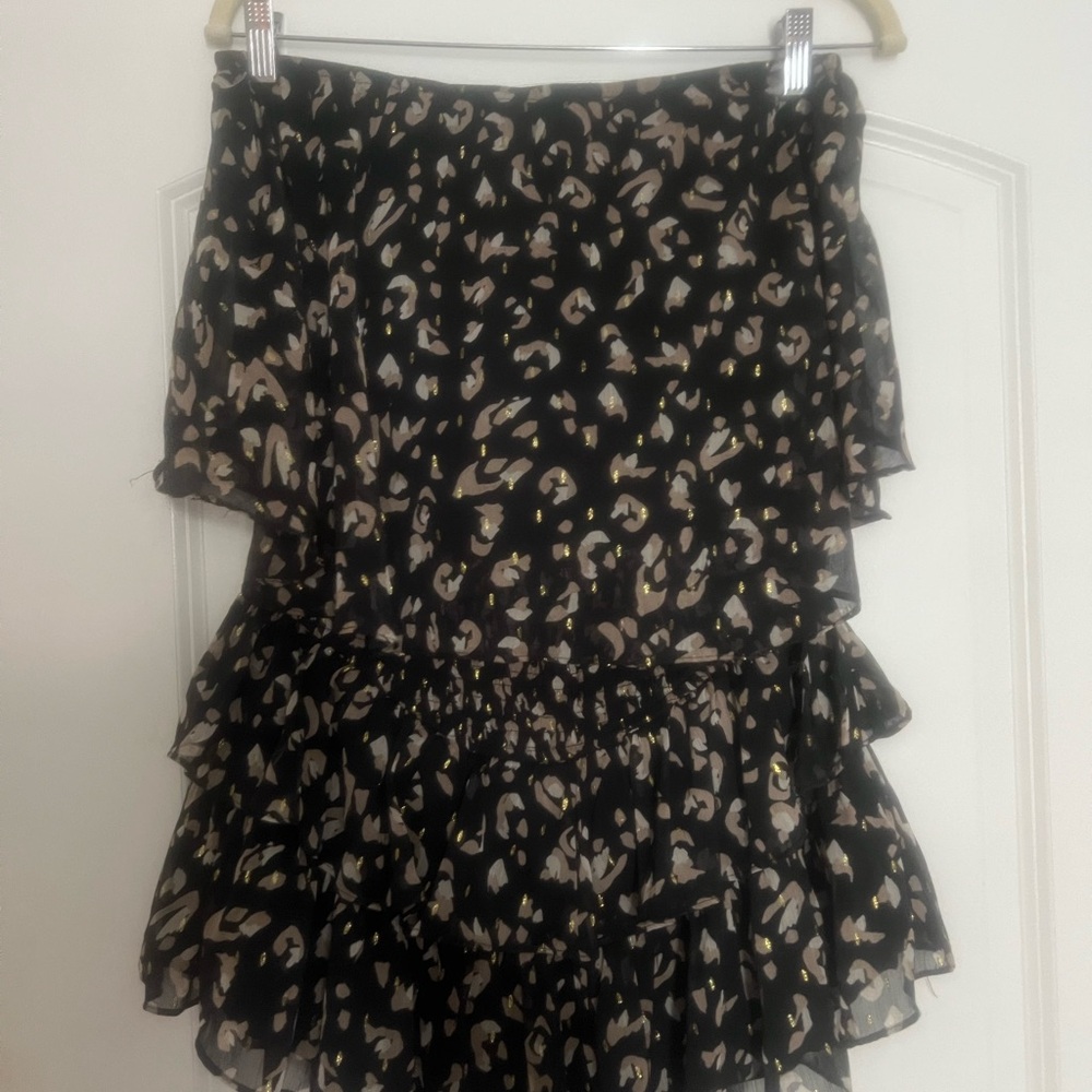 Chic Black and Cream Women's Skirt